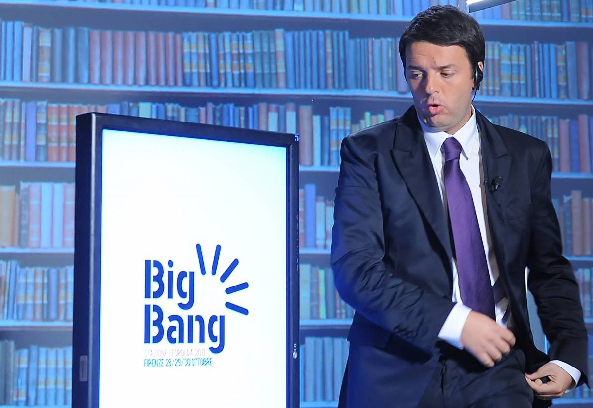 Con il Big Bang Renzi lancia la sfida a Bersani "Il Pd deve fare le primarie come in Francia"