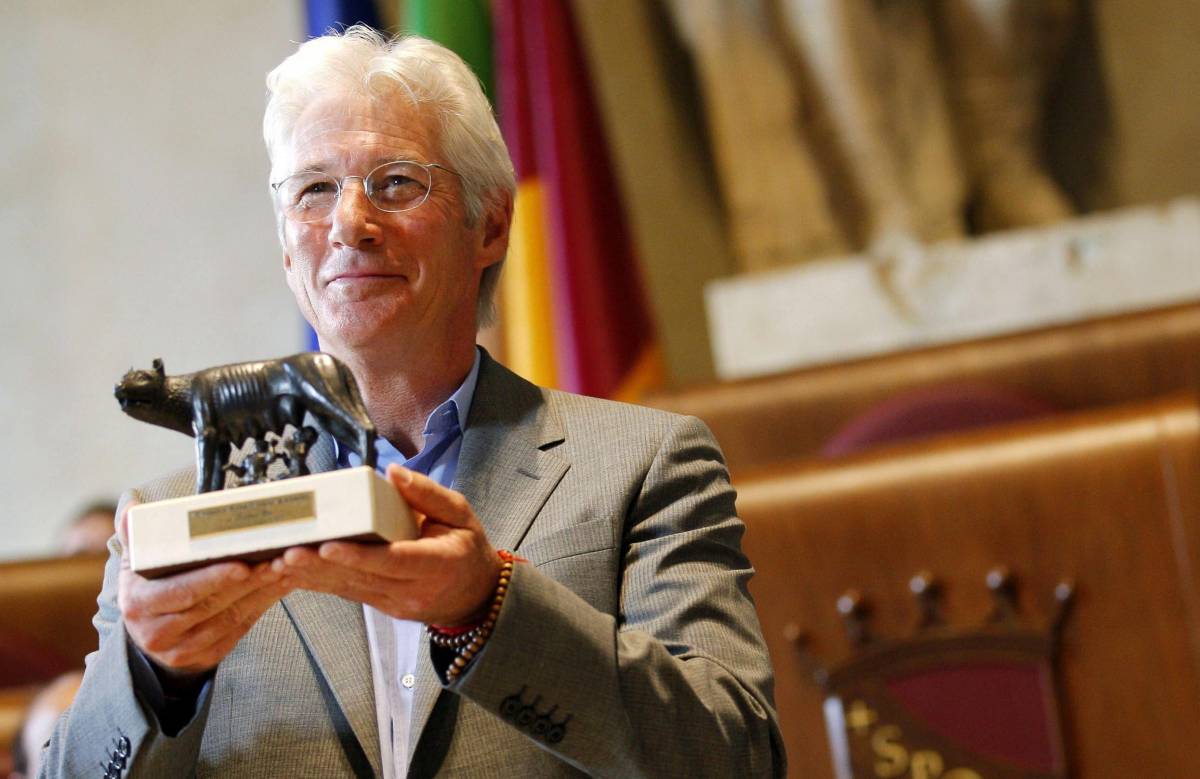 Richard Gere: «Grazie Italia, per prima hai creduto in me»