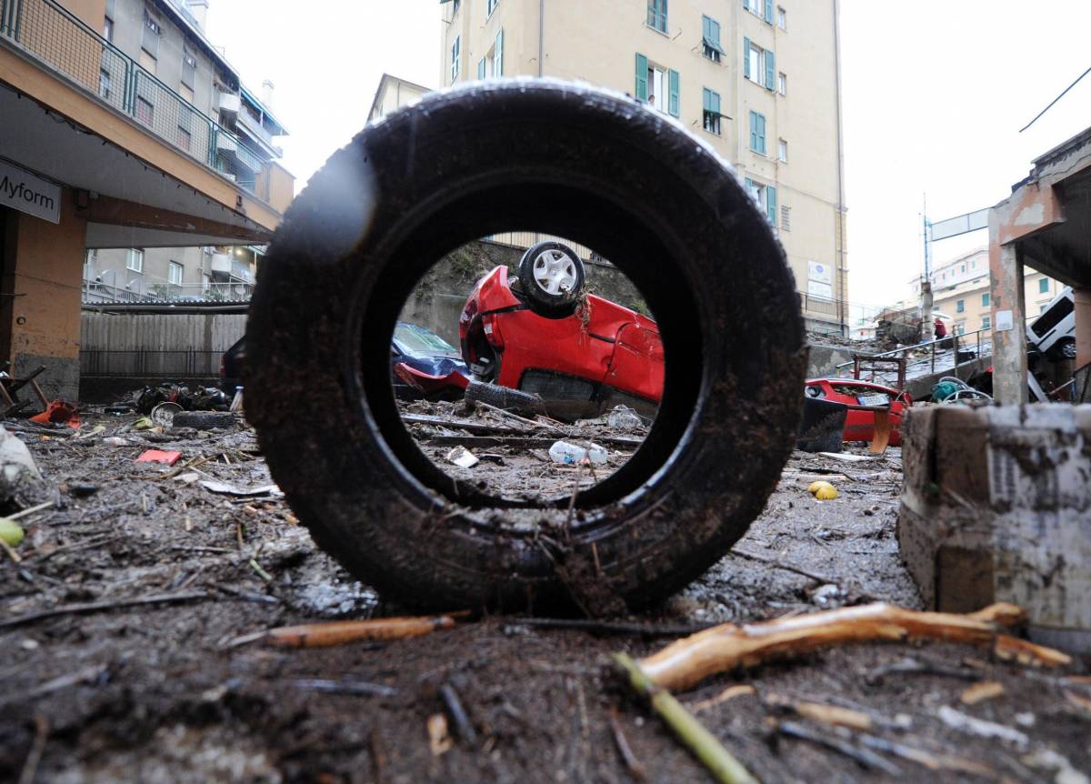 A Genova oltre 7 milioni di danni Ora è Torino ad avere paura