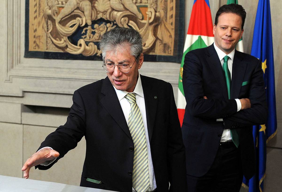 Bossi stempera la linea del no a Monti