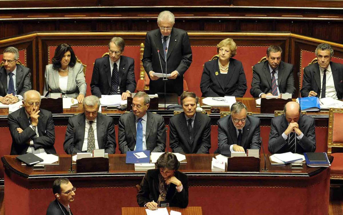 Il premier in Senato elenca i sacrifici anticrisi