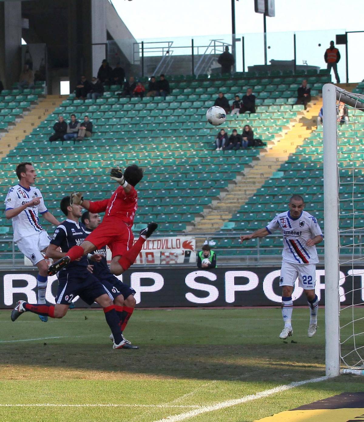 La Samp di Iachini subisce con l’uomo in più