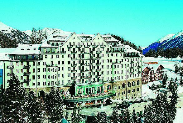 Prime sciate a 5 stelle  al Carlton di Saint Moritz