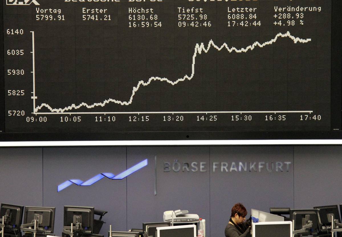 Banche centrali unite per un’alluvione di euro: volano tutte le Borse