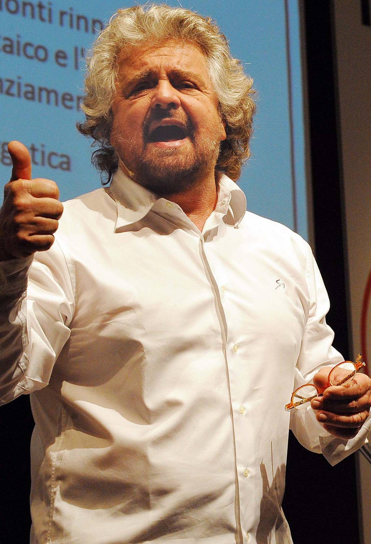 La par condicio di Grillo: ora si lagna pure del Prof