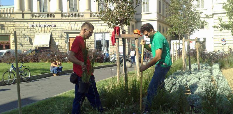 L’aiuola? È un antifurto Il verde pubblico scoraggia i criminali