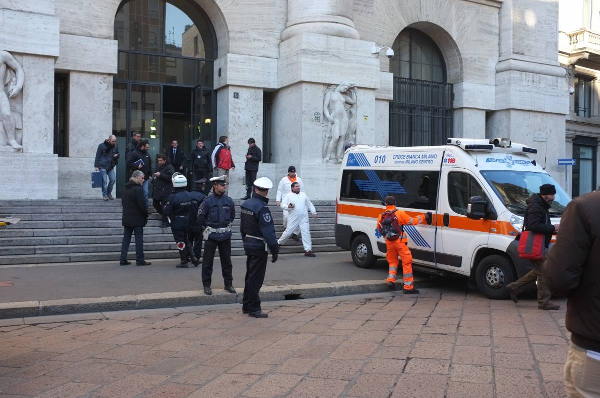 Due buste sospette alla Borsa e Equitalia Una recapitata a Monti