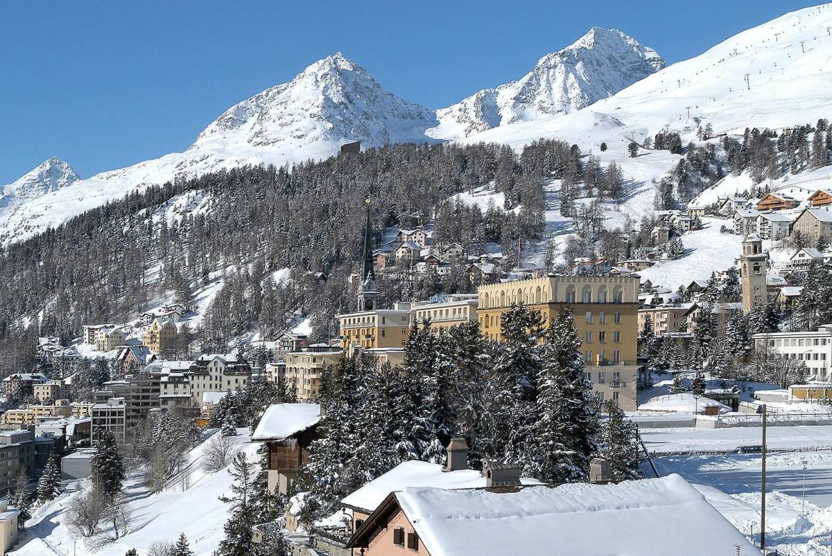 Heli-ski, carrozze e shopping al Kulm Hotel di St. Moritz