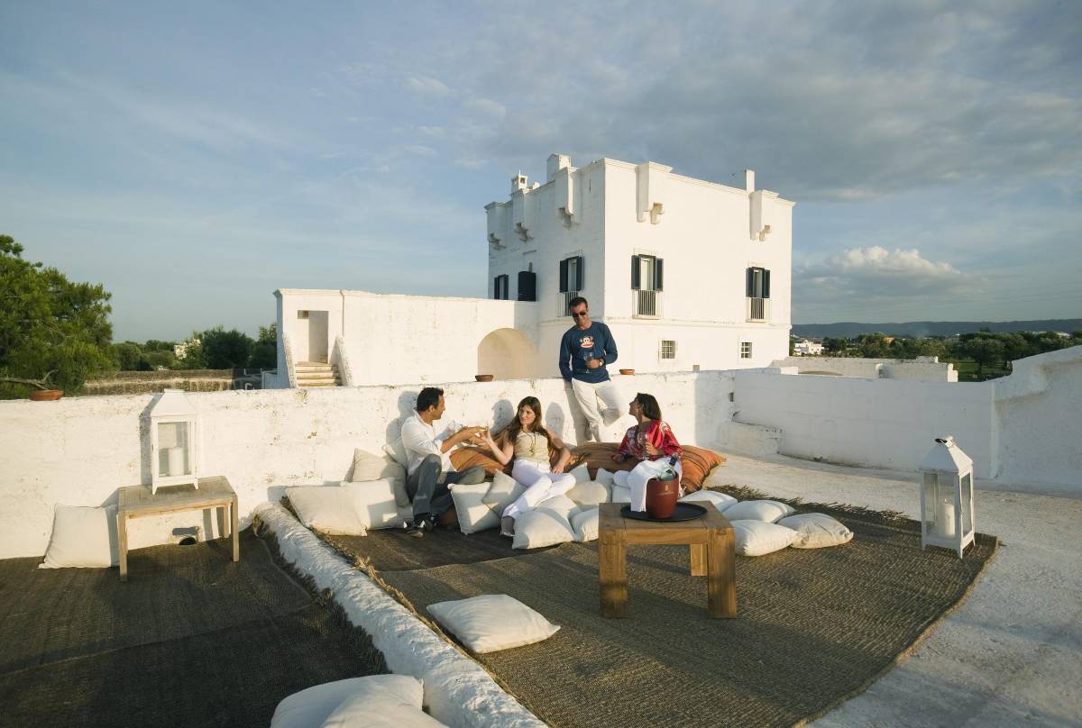 Masseria Torre Maizza dove l’arte  diventa parte dell’accoglienza