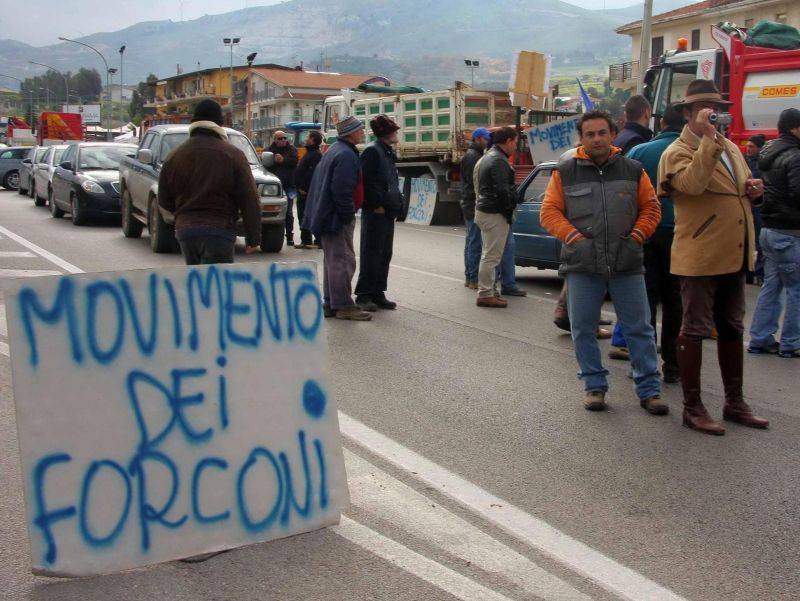 I "Forconi" verso Roma Ma i presidi continuano