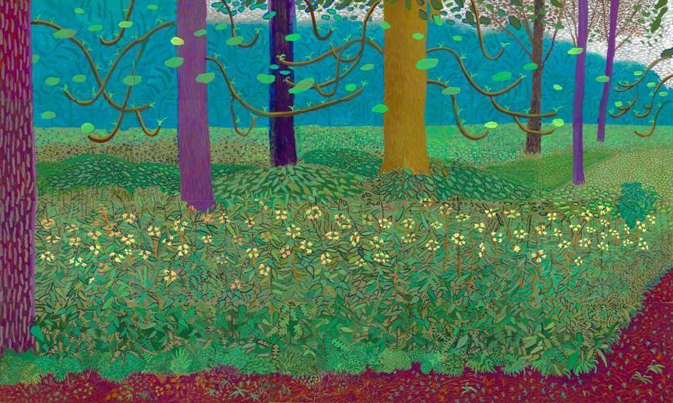 Il vecchio Hockney rinnova la tradizione con i quadri su iPad