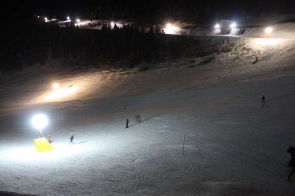 Ma la notte... sci sul Monte Bondone