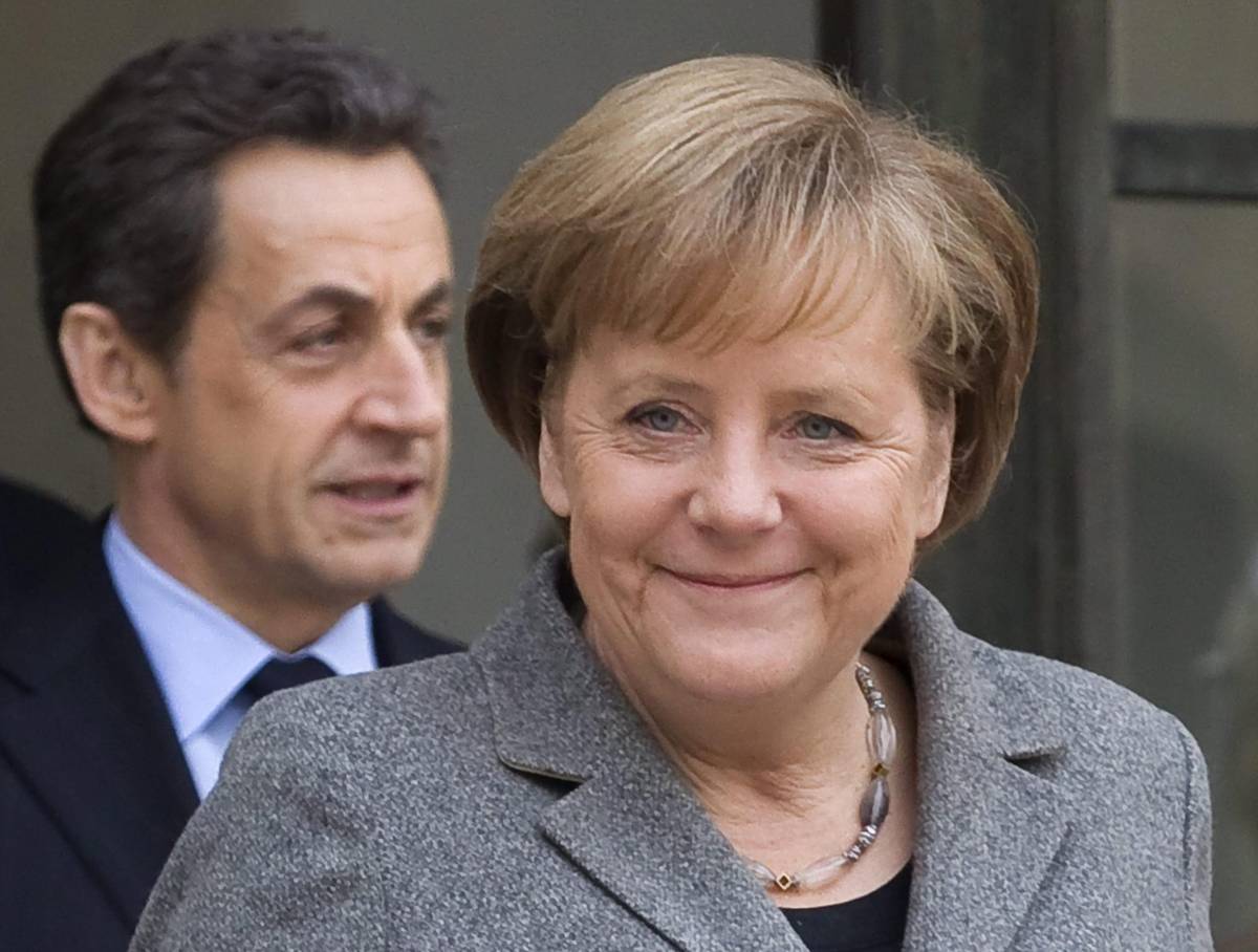 Se anche Sarkozy ora dice:  "A mandarmi è la Merkel"