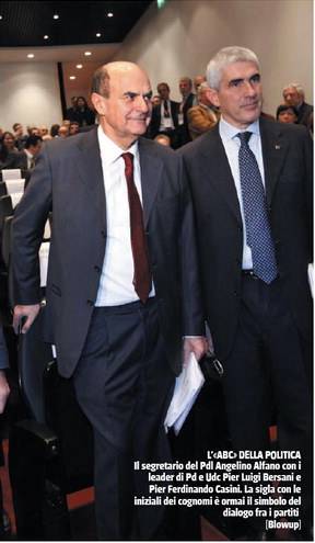 L'alleanza tra Bersani e Casini partirà dal laboratorio-Sicilia?
