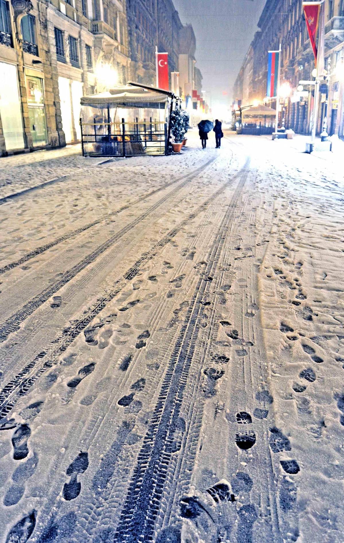 La neve scopre l’anima di Milano