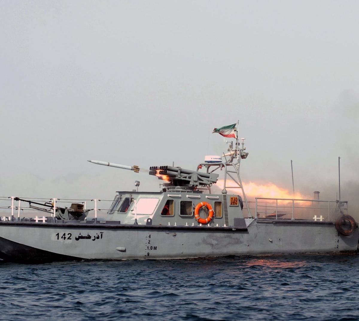 Nuova sfida iraniana:  due navi da guerra  nel mar Mediterraneo