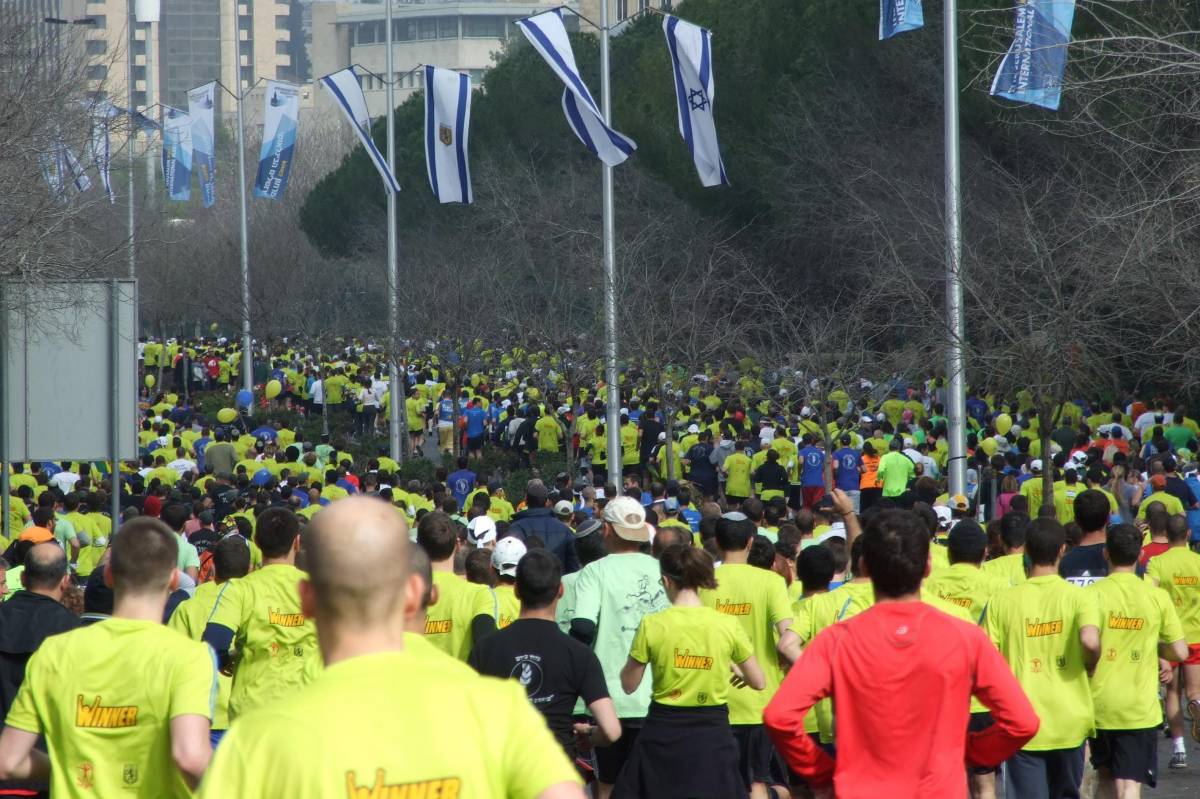 Gerusalemme in festa per la sua Maratona