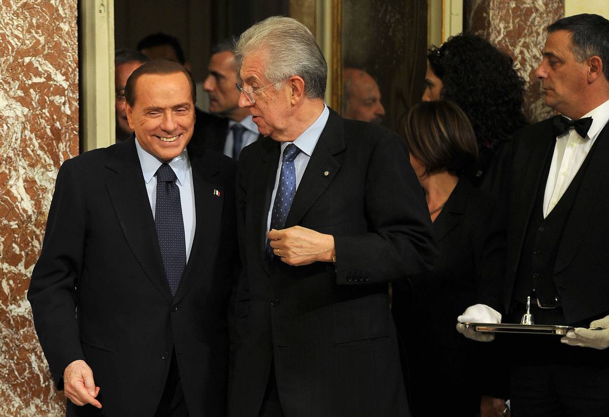 Berlusconi vede Monti: ora l'unica strada resta il governo tecnico con il Pd