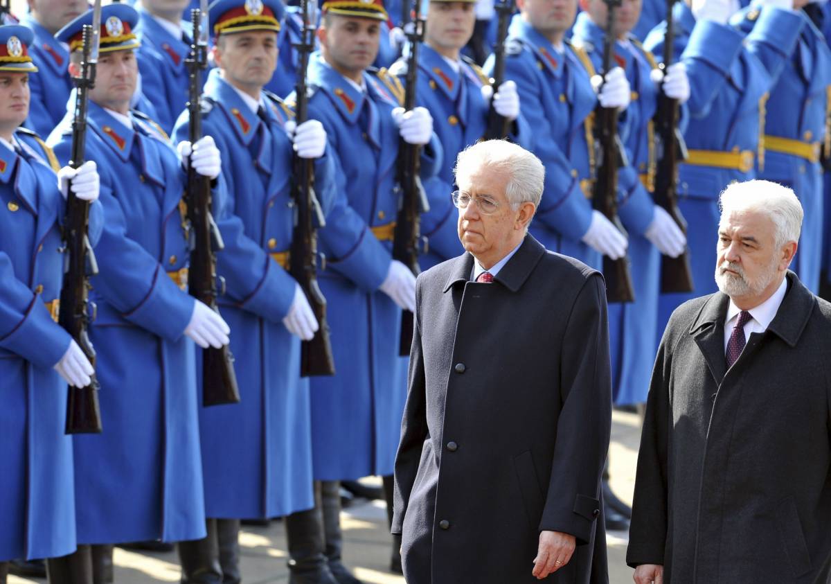 La preoccupazione di Monti: "Ora non si allarghi lo spread tra partiti della maggioranza"