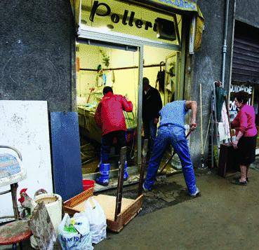 Alluvione, primi soldi alle imprese