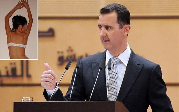 Siria, tra le email di Assad la foto di una donna nuda