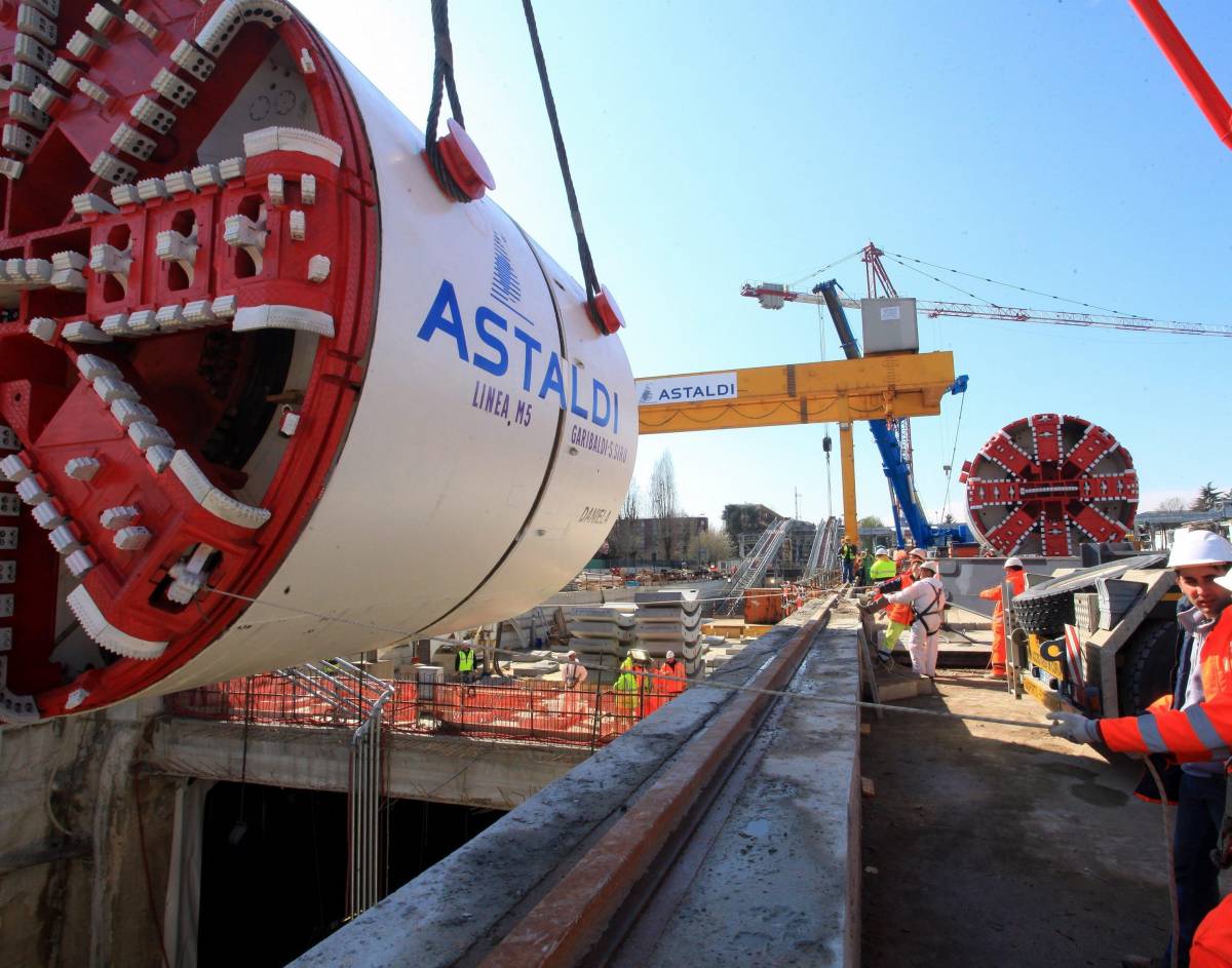 M5, una «talpa» da 18 milioni scaverà 14 metri al giorno