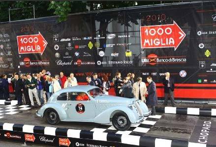 Mille Miglia Uber alles:  la Freccia Rossa incanta