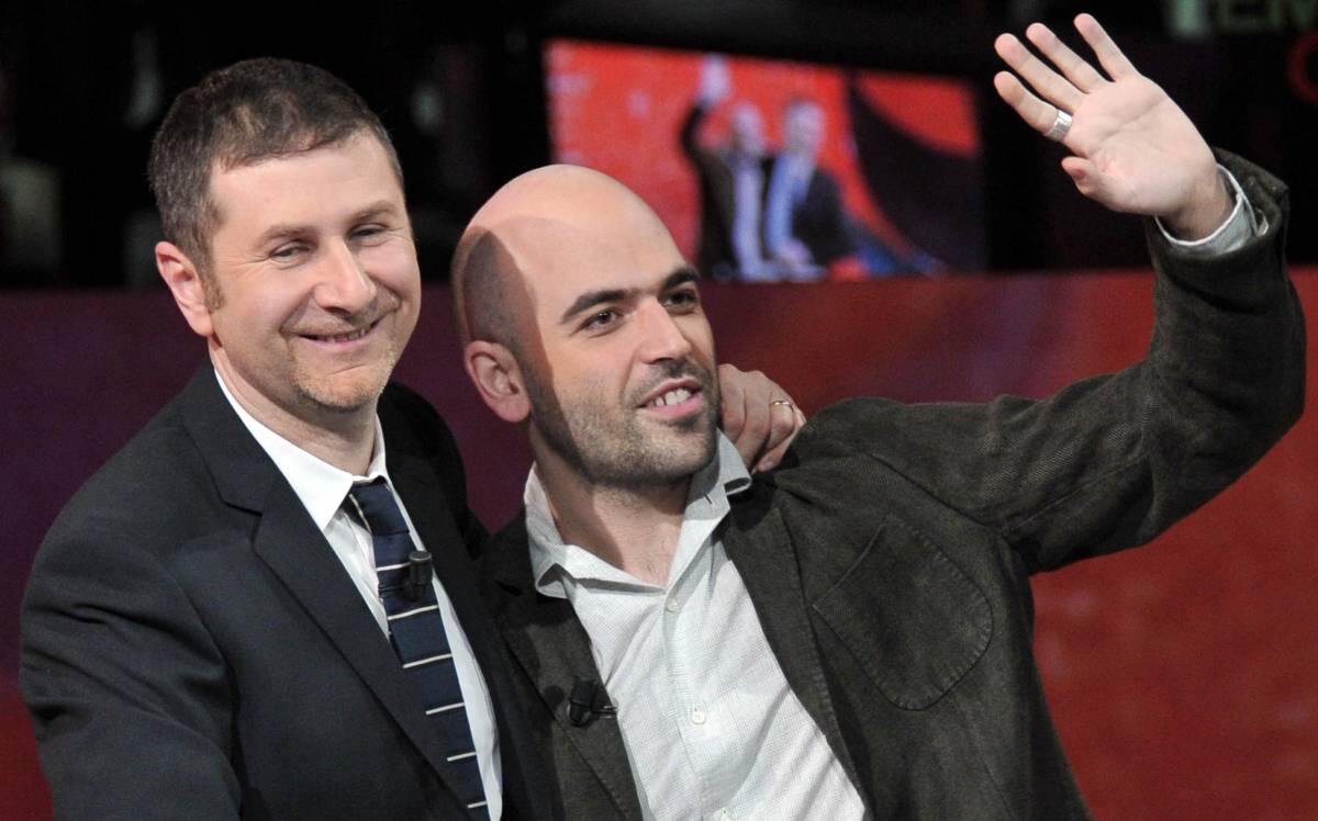 Fazio e Saviano ancora in tv: stessa coppia, stessa musica Meno polemiche, più parole