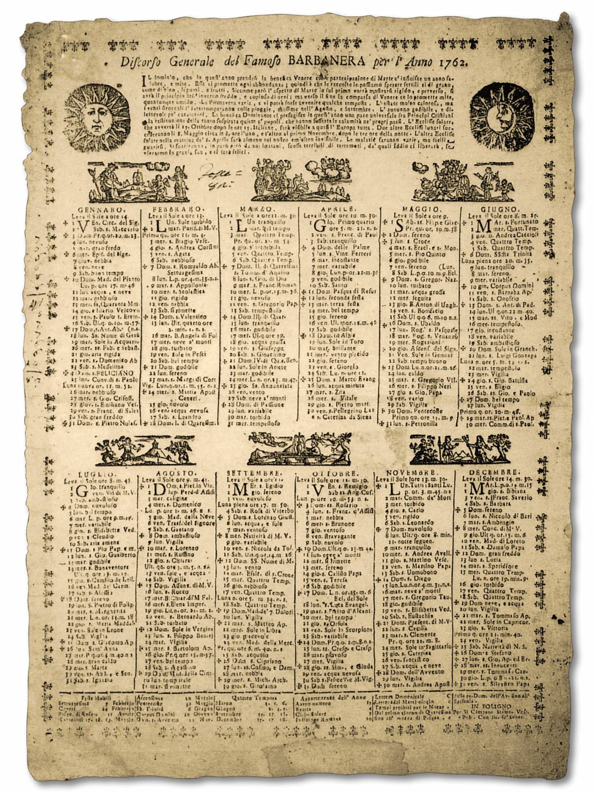 L’almanacco di Barbanera compie 250 anni