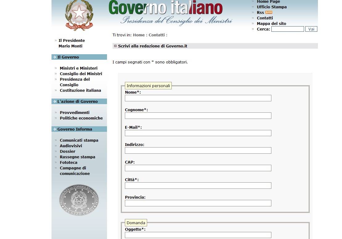 Sprechi, Monti è allo sbando Sos sul sito del governo: cittadini, diteci dove tagliare