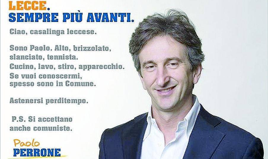 «Così ho sbancato Lecce con il 64 per cento dei voti»