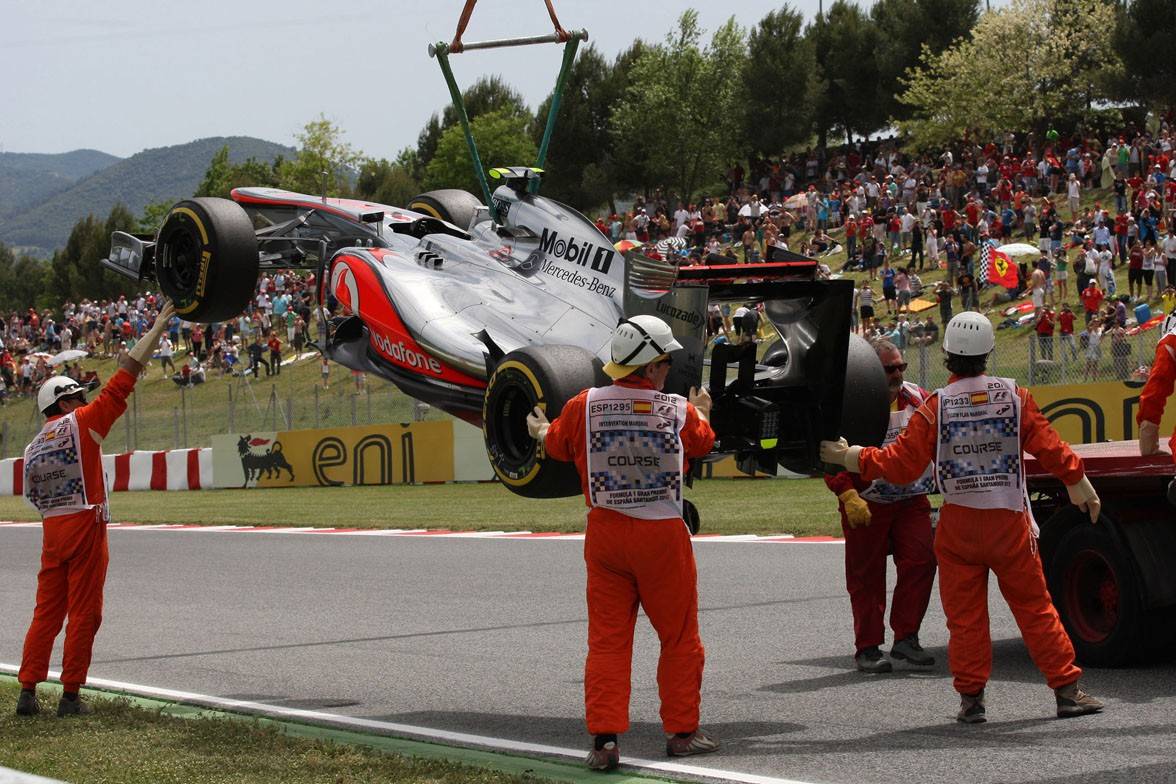 Gran premio di Spagna Hamilton perde la pole: carburante non a norma