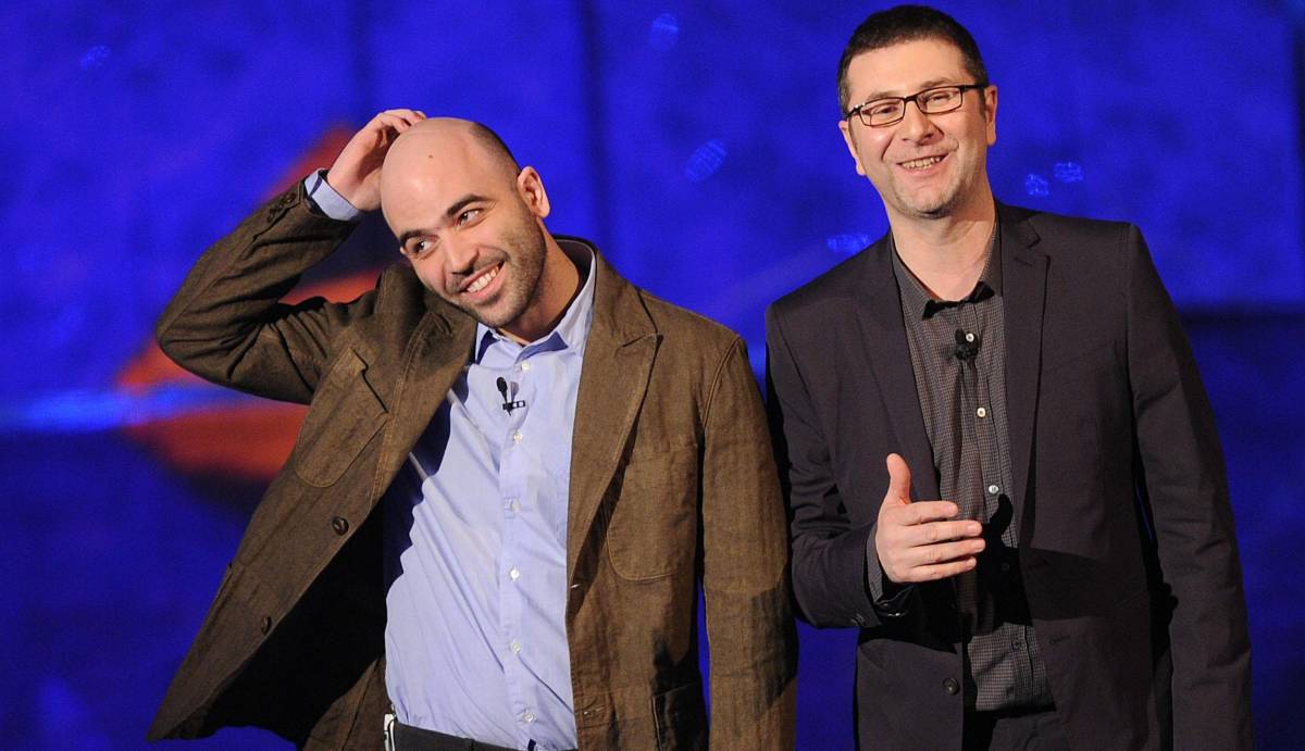 Per Fazio e Saviano  un cachet stellare  La7 conta le perdite