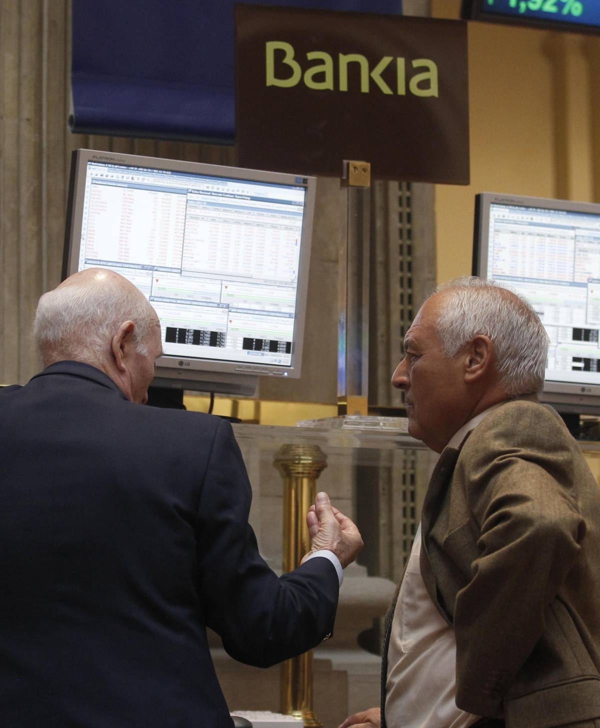 Asta Bot senza applausi Bankia, caduta infinita