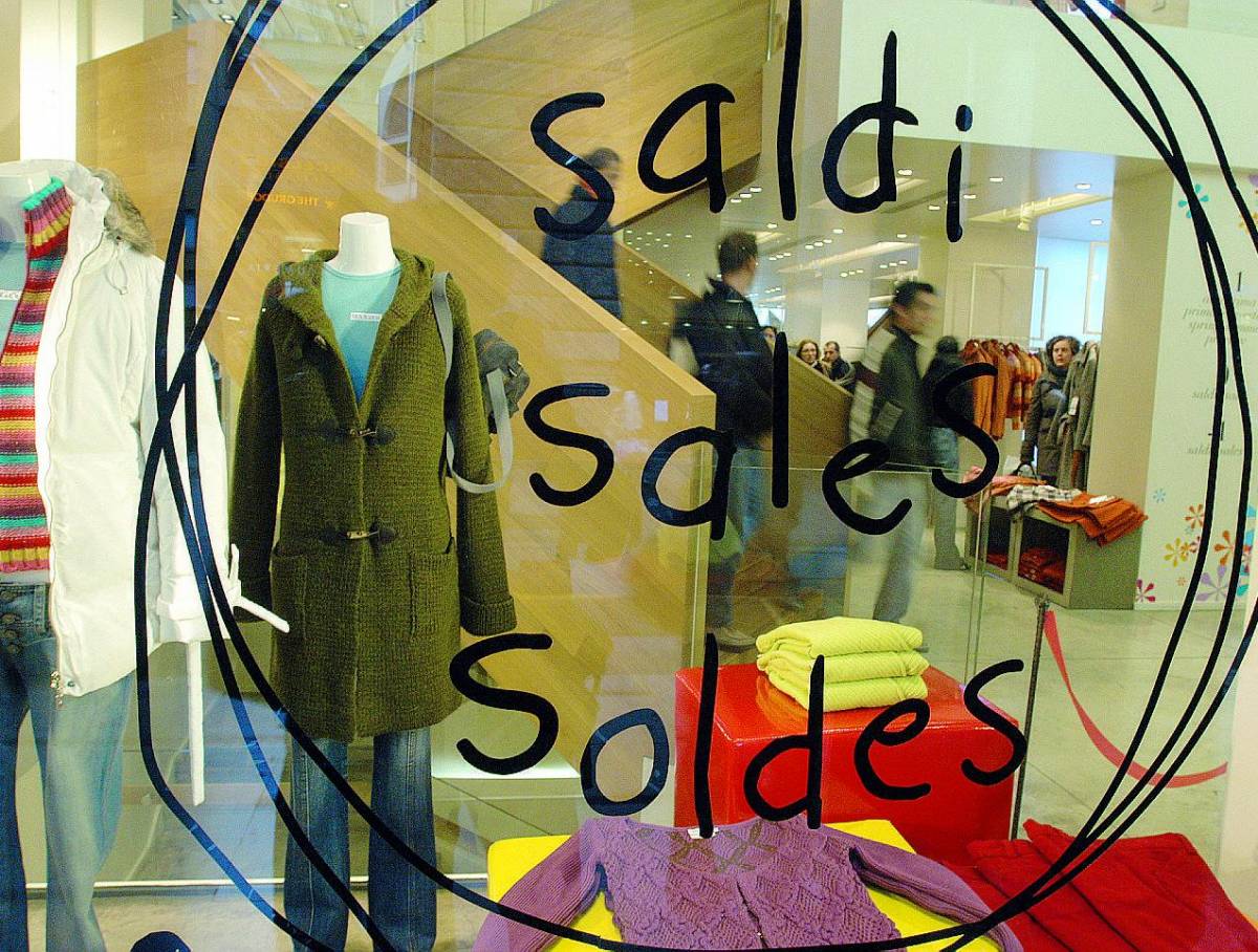 Sconti prima dei saldi: sabato si parte