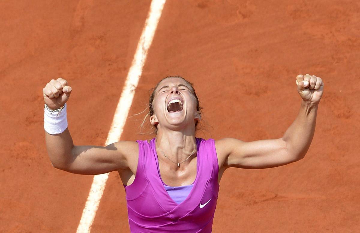 Errani, dolcezza e fatica Che favola: è in semifinale