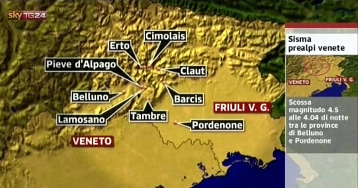 Trema anche il Nord Est: "Ci aspettiamo di tutto"