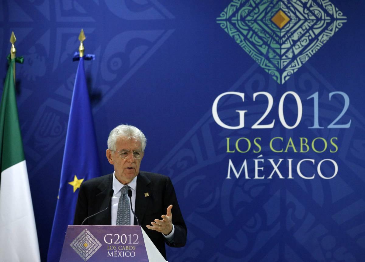 G20, piano di Monti per l'Ue: Fondo salva stati per i bond Niente "bailout" per l'Italia