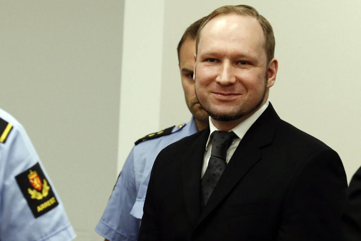 Breivik è sano di mente: condannato a 21 anni di carcere