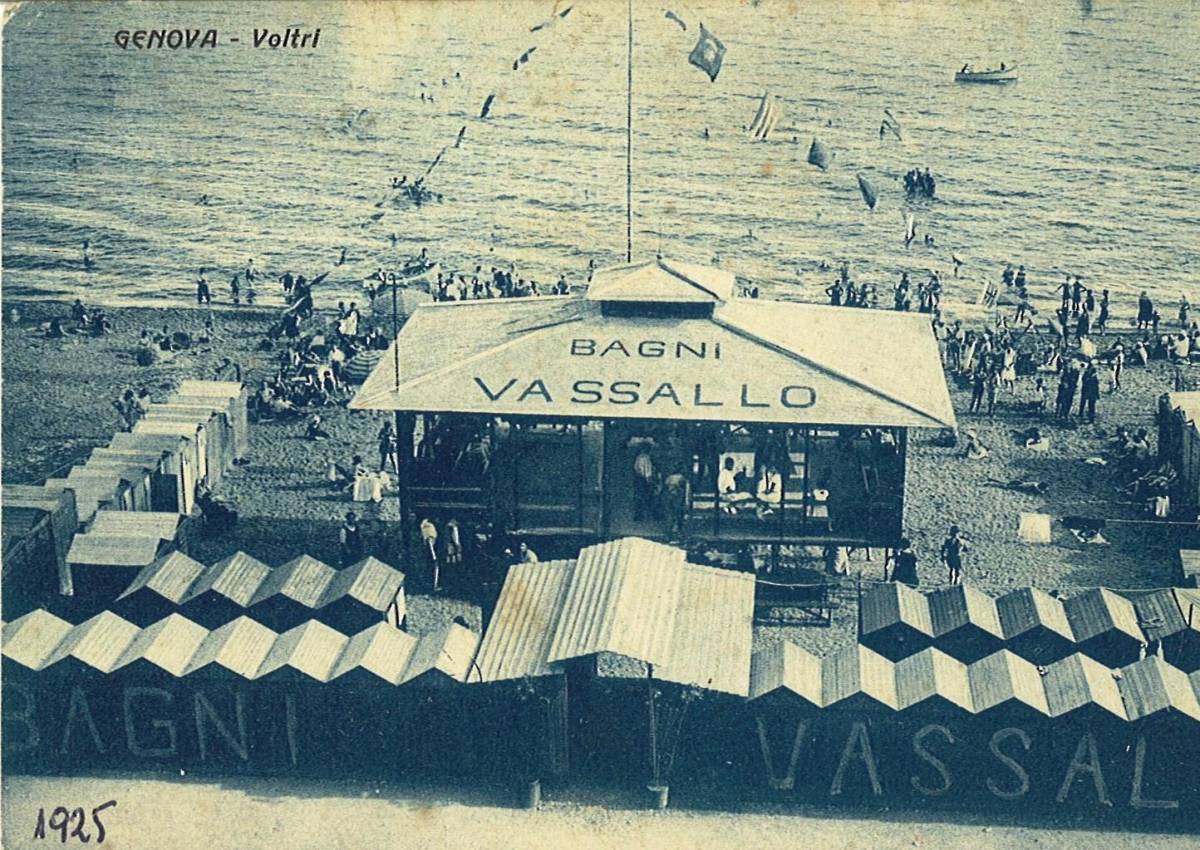 Voltri, i «Bagni Vassallo» e le serate sullo chalet