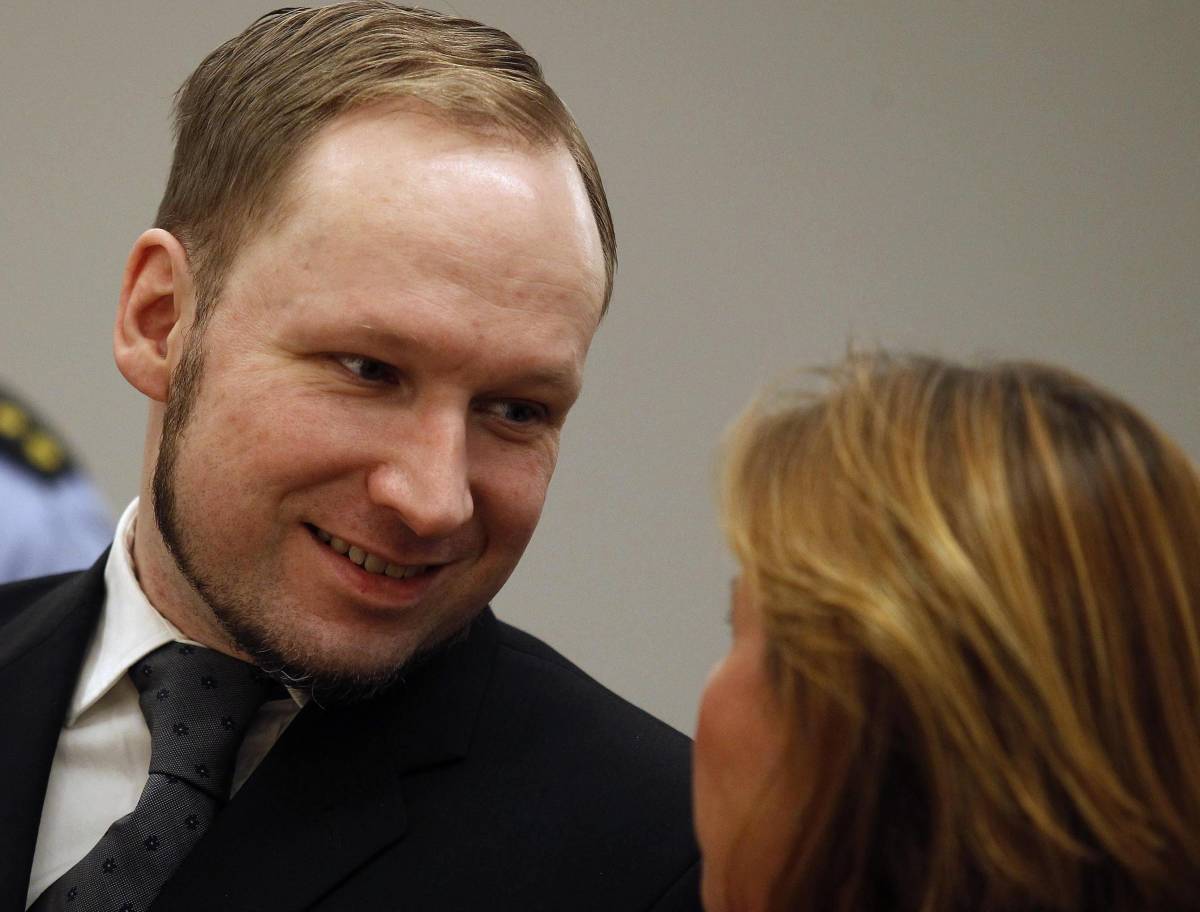 A Breivik solo 21 anni. In una cella extralusso
