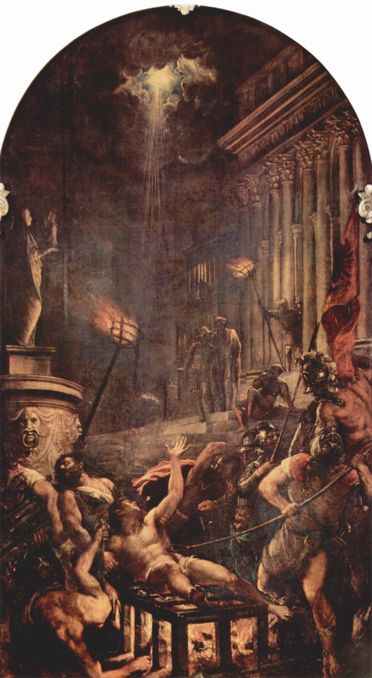 Il "Martirio di San Lorenzo" di Tiziano