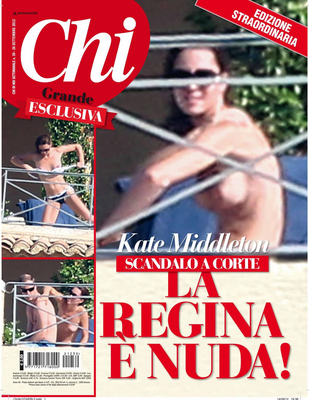 Nuda anche Kate Il topless rubato è un caso politico
