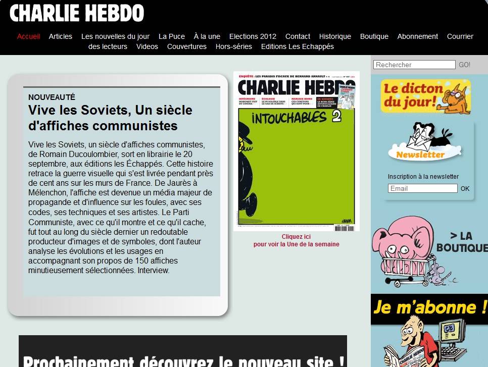 Settimanale francese annuncia la pubblicazione di vignette su Maometto