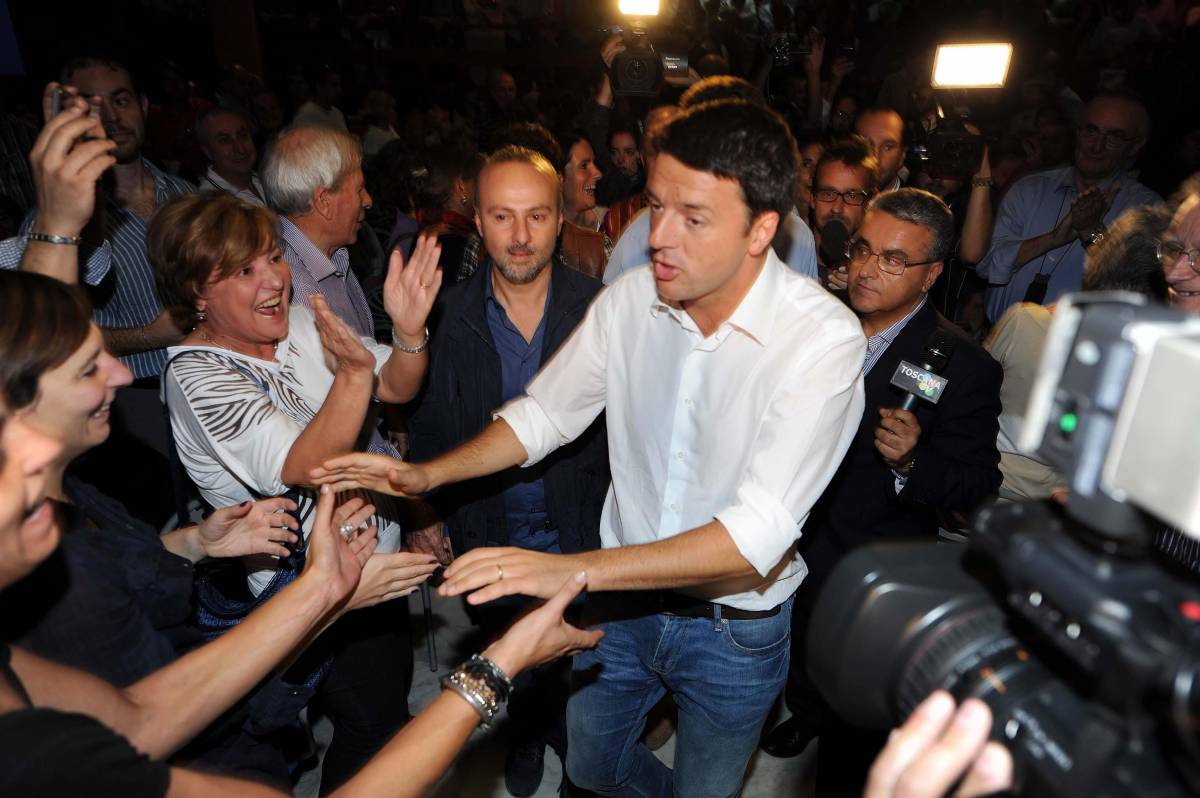 Un sondaggio spaventa Bersani: Renzi in testa