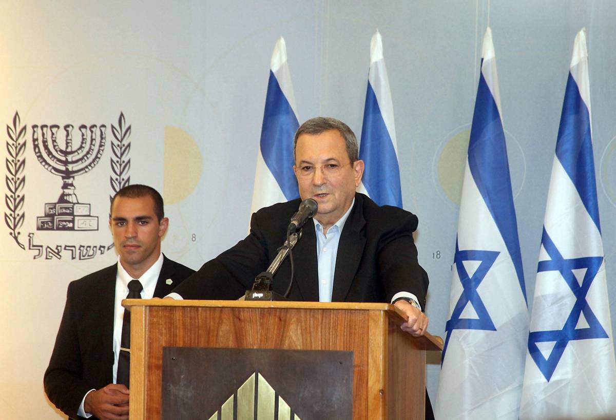 Il ministro della Difesa Ehud Barak