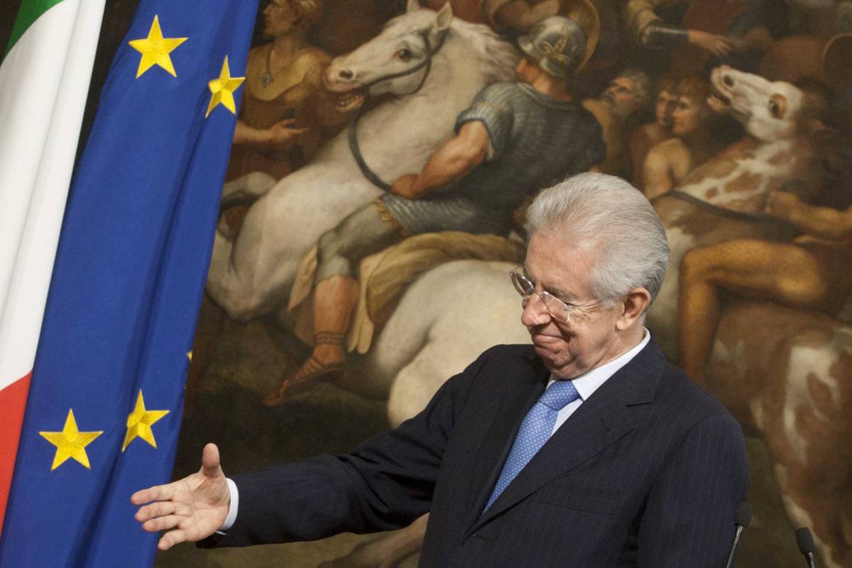Il premier Mario Monti