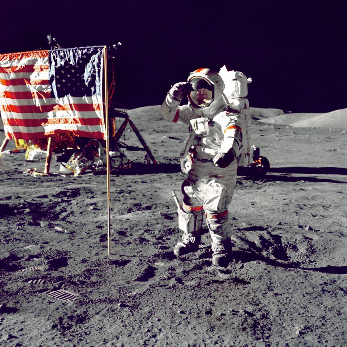 Quarant'anni fa, l'ultima passeggiata di Cernan sulla Luna