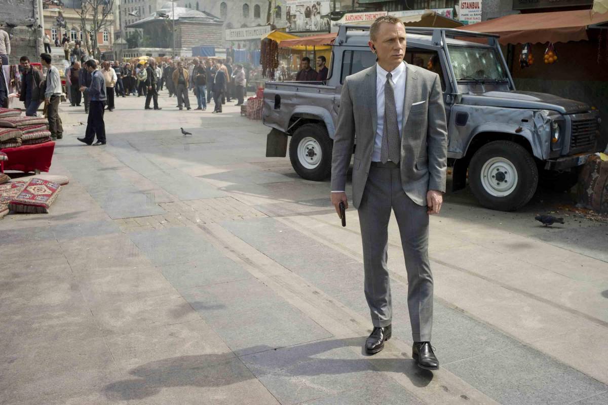 Daniel Craig interpreta James Bond in Skyfall