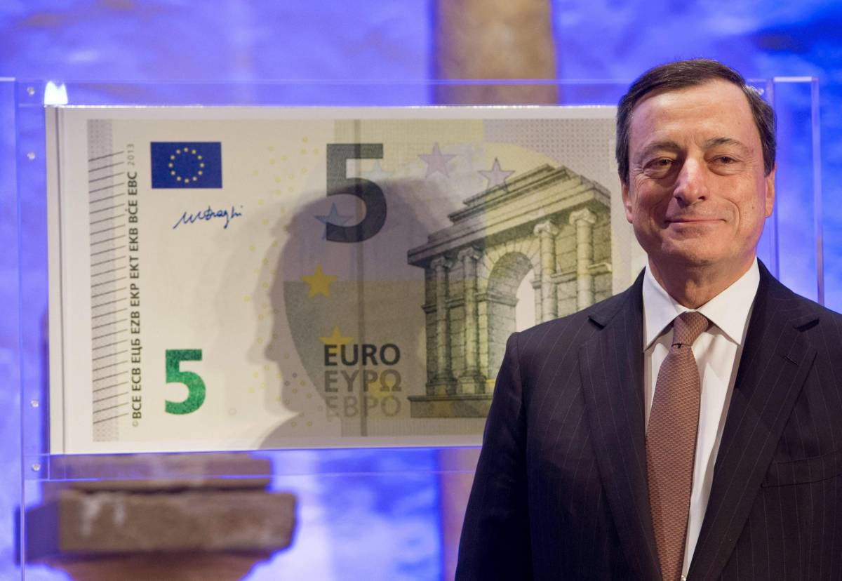 Ecco la nuova banconota da 5 euro